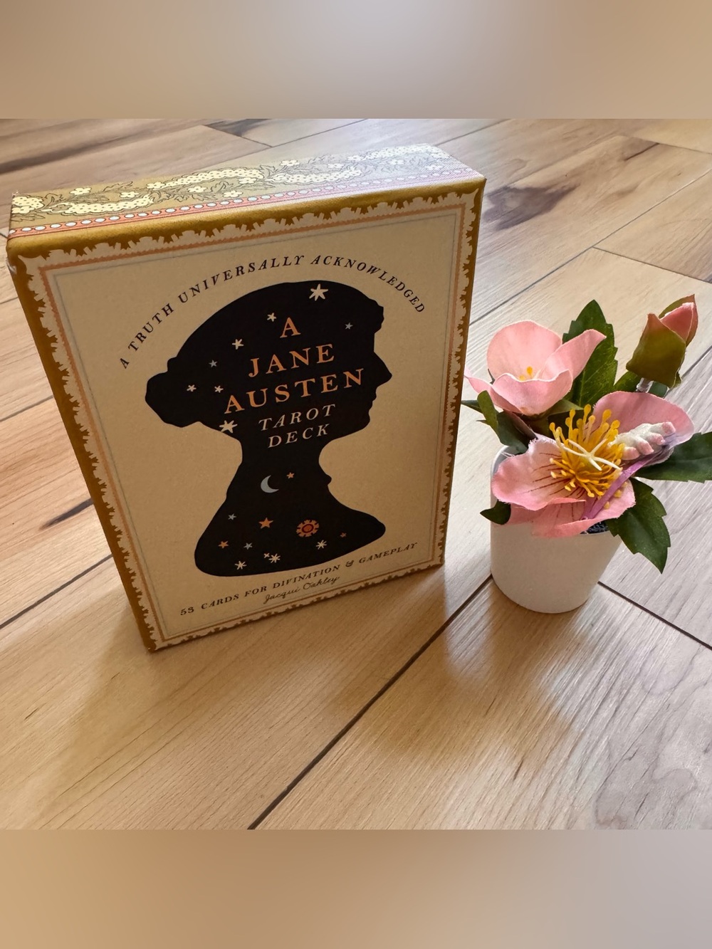 Jane Austen Tarot Deck 53 Cards for Divination Gameplay by Jacqui Oakley